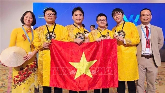 베트남, 2025 국제 화학 올림피아드에서 4개 금메달 획득