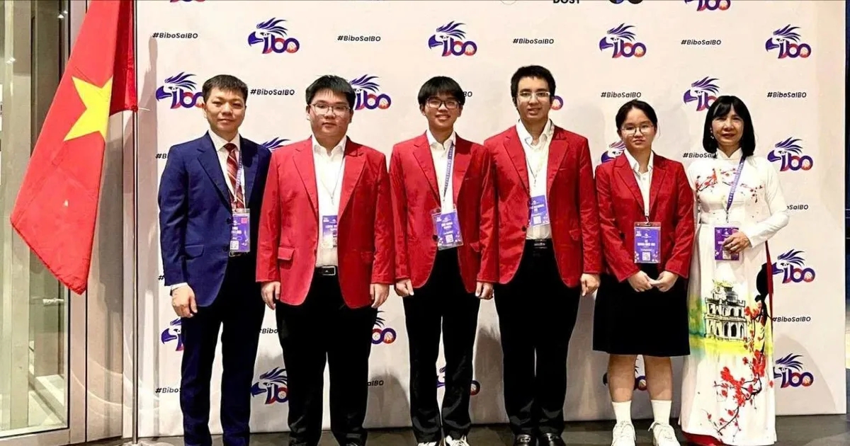 베트남, 2025년 국제 생물 올림피아드 종합 점수 10위권 진입