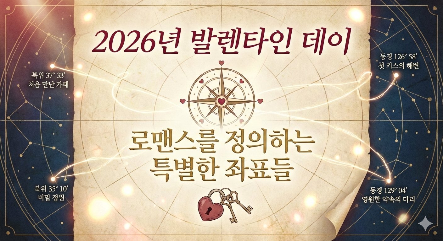 2026년 발렌타인 데이– 로맨스를 정의하는 특별한 좌표들