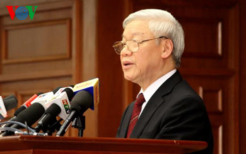 toan van phat bieu cua tong bi thu be mac hoi nghi tu uong 2, khoa xii hinh 0