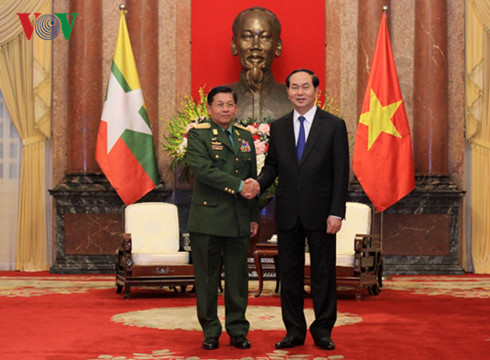 chủ tịch nước trần đại quang tiếp thống tướng myanmar hình 1 chu tich nuoc tran dai quang tiep thong tuong myanmar hinh 1