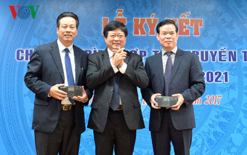 vov va ubnd tinh ha giang ky ket chuong trinh hop tac truyen thong hinh 2
