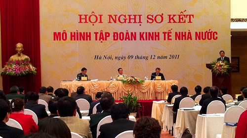 Vervollständigung des gesetzlichen Rahmens zur Verwaltung staatlicher Konzerne