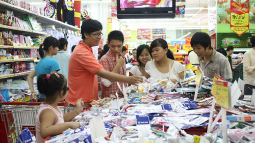 Verstärkt vietnamesische Waren in entlegenen Gegenden