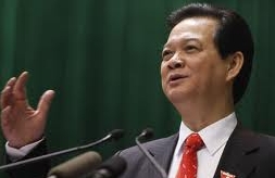 Premierminister bei der Bilanzkonferenz des Regierungsbüros