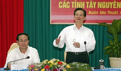 Der 10. Gründungstag der Verwaltungsabteilung für das Hochland Tay Nguyen