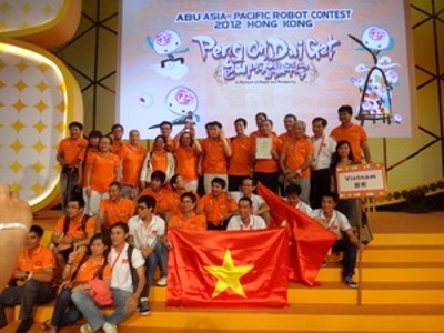 Vietnam belegt 2. Platz beim Asien-Pazifik-Roboterwettbewerb in Hong Kong