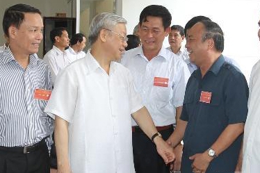 Konferenz des Politbüros über Personal-Verteilung