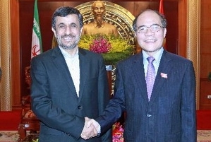 Vietnamesische Führung trifft Irans Präsident Ahmadinedschad