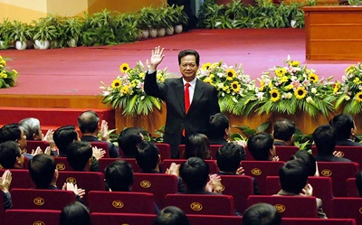 Der Premierminister beantwort die Fragen Jugendlicher