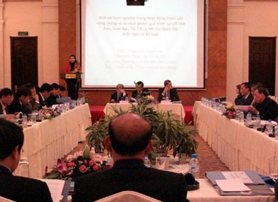 Gesetzliche Rahmen für Fragestunde in Parlamentsorgane