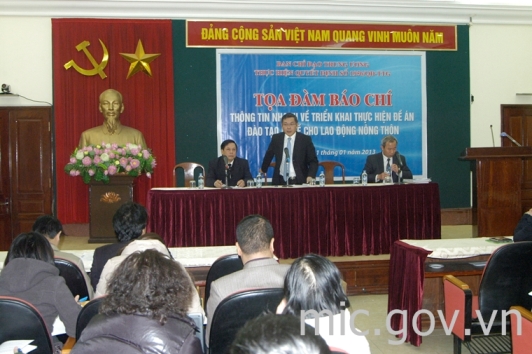 Sitzung: Berufsausbildung für Arbeiter auf dem Land