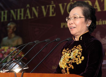 Vize-Staatspräsidentin Nguyen Thi Doan empfängt Unternehmer landesweit