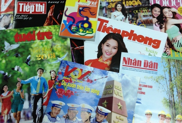 Zeitungsberichte zum Neujahrsfest Tet