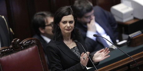 Parlamentspräsidenten in Italien gewählt