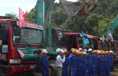 Baustart der Tunnels Phu Gia und Phuoc Tuong