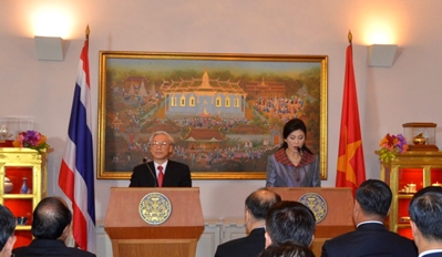 Strategische Partnerschaft zwischen Vietnam und Thailand