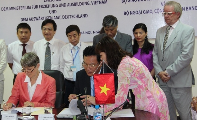 Vietnam und Deutschland unterzeichnen Absichtserklärung zum Deutsch-Unterricht