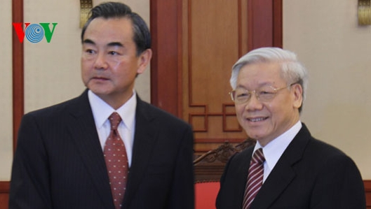 KPV-Generalsekretär empfängt den chinesischen Außenminister