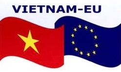 Gespräch über die Verhandlung eines Freihandelsabkommens zwischen Vietnam und der EU
