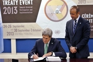 USA unterzeichnen UN-Vertrag zur Regulierung des Waffenhandels