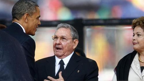 Die Bedeutung des Handschlags zwischen Obama und Castro