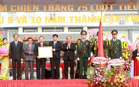 Provinz Hau Giang feiert 10. Gründungstag