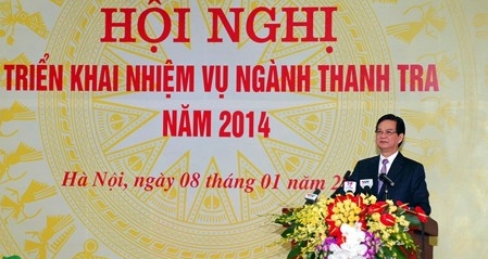 Korruptionsbekämpfung im Jahr 2014 verstärken