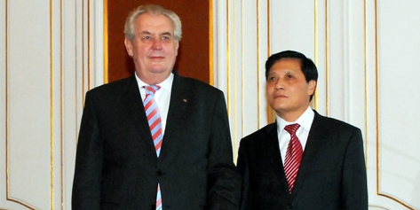 Präsident Zeman: Vietnam ist einer der wichtigsten Partner Tschechiens