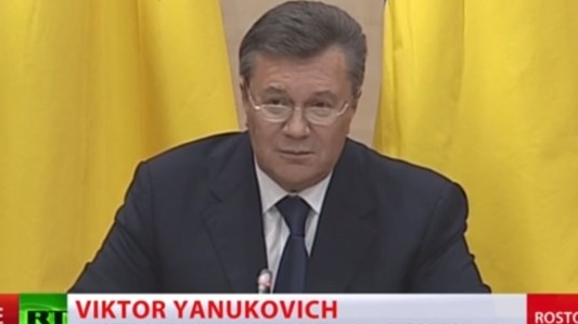 Der ukrainische Präsident Janukowitsch will für eine Lösung der Krise kämpfen