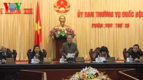 Der ständige Parlamentsausschuss tagt in Hanoi