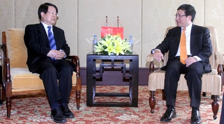 Der chinesische Kulturminister zu Gast in Ho Chi Minh Stadt