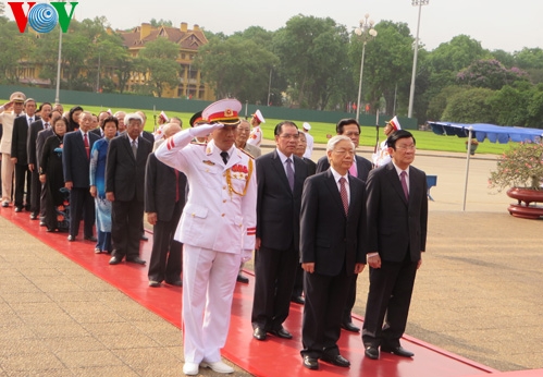 124. Geburtstag des Präsidenten Ho Chi Minh gefeiert