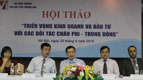 Handels- und Investitionsperspektive mit Ländern im Nahen Osten und in Afrika