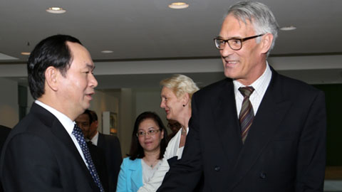 Polizeiminister Tran Dai Quang besucht Deutschland