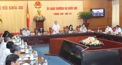 Eröffnung der 29. Sitzung des ständigen Parlamentsausschusses