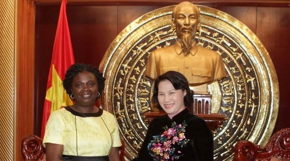 Vize-Parlamentspräsidentin Nguyen Thi Kim Ngan empfängt Weltbank-Direktorin Victoria Kwakwa
