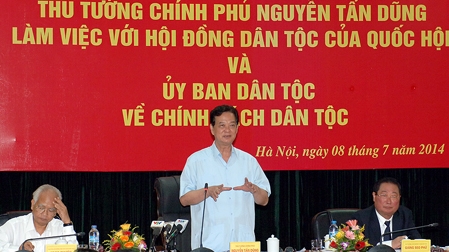 Premierminister: Die Staatsverwaltung für Minderheitsvölker wird verbessert