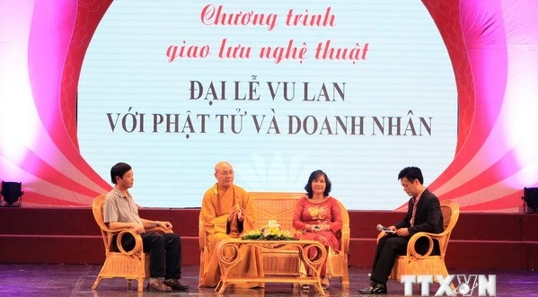 Karitatives Kunstprogramm: Vu Lan-Fest für Buddhisten und Unternehmer