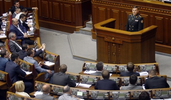 Das ukrainische Parlament verabschiedet ein Sanktionspaket gegen Russland