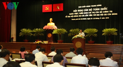 Vorbereitung für den Parteitag der KPV