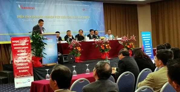 Das Forum der vietnamesischen Unternehmen in Europa
