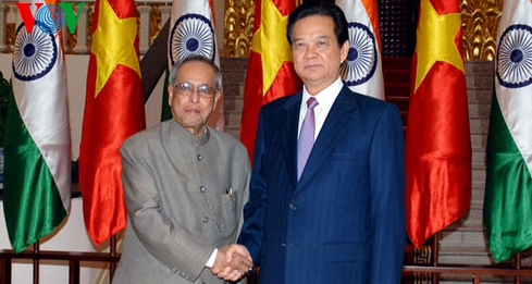 Der indische Präsident beendet seinen Besuch in Vietnam