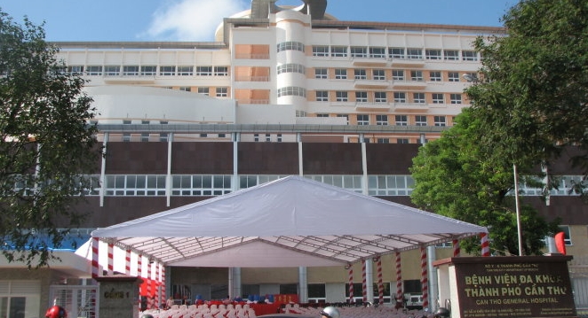 Einweihung des Klinikums in Can Tho