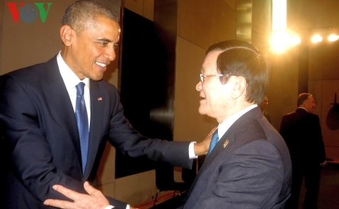 Staatspräsident Truong Tan Sang trifft Staats- und Regierungschefs einiger APEC-Länder