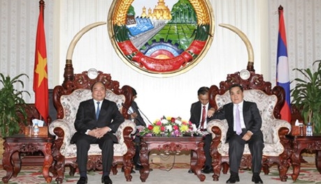 Vize-Premierminister Nguyen Xuan Phuc zu Gast in Laos