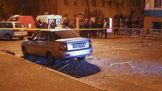 Ukrainische Abgeordnete wurden mit Granaten attakiert