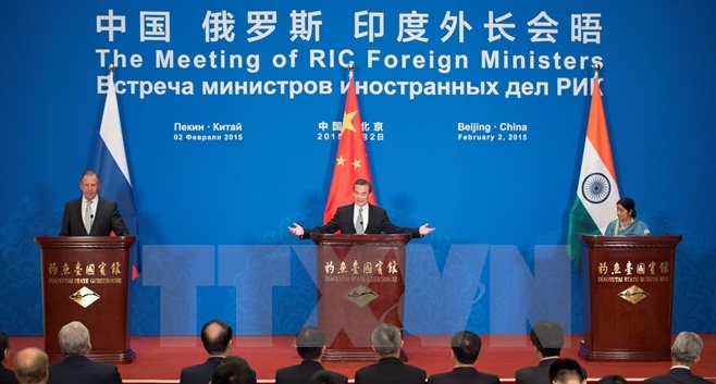 Die gemeinsame Erklärung der Sitzung der Außenminister aus China, Russland und Indien