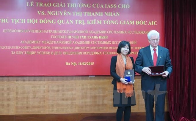 Erste vietnamesische Wissenschaftlerin von russischer IASS-Akademie geehrt