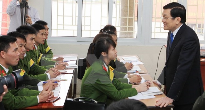 Die Volkspolizei-Akademie soll zum bekannten Ausbildungszentrum in der Region aufgebaut werden